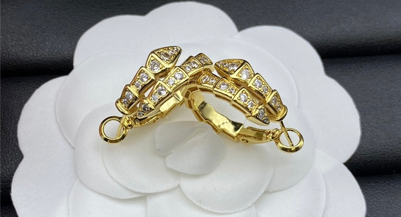 Boucles d’oreilles serpenti
